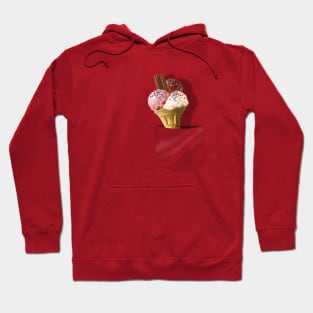 Pocket ice cream Hoodie